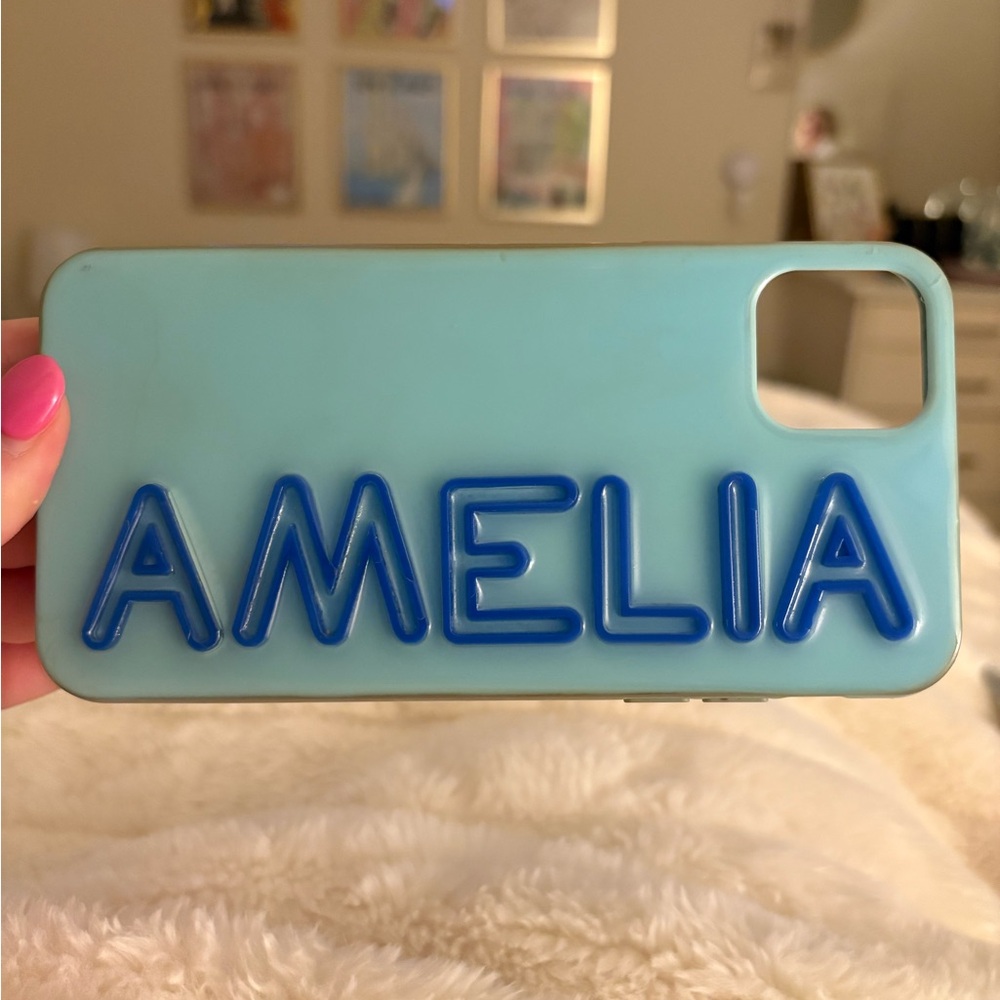 Custom iPhone 11 Pro Max "Amelia” Case